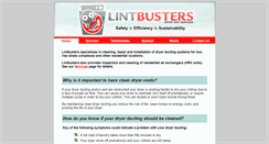 Desktop Screenshot of lintbusters.ca